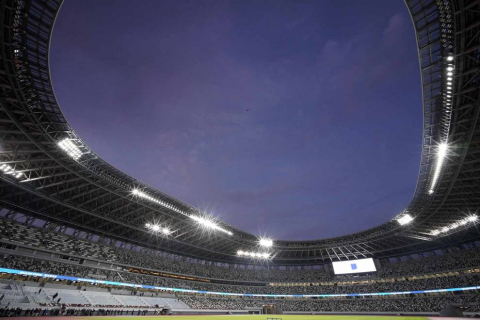 Todas las fotos de la inauguración del nuevo estadio olímpico de Tokio