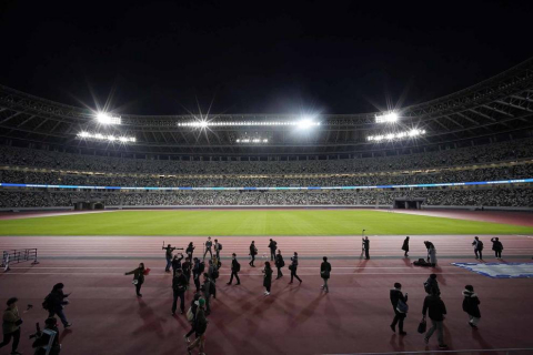 Todas las fotos de la inauguración del nuevo estadio olímpico de Tokio
