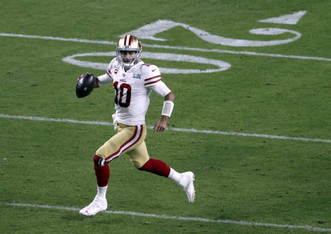 Imágenes del espectacular encuentro entre los Chiefs de Kansas City y los 49ers de San Francisco en el partido disputado en el Hard Rock Stadium de Miami.