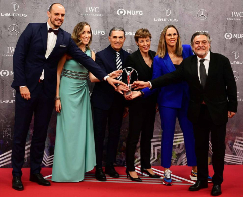 Leo Messi, Lewis Hamilton, Simone Biles y la selección sudafricana de rugby fueron algunos de los grandes triunfadores de los Premios Laureus 2020, que se entregaron este lunes en Berlín.
