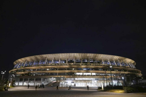 Todas las fotos de la inauguración del nuevo estadio olímpico de Tokio