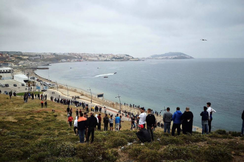 Más de 5.000 inmigrantes entran a nado en Ceuta ante la pasividad de Marruecos