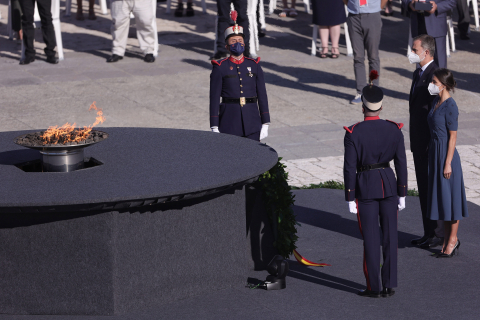 Fotos del homenaje a las víctimas del covid