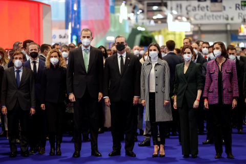 Los Reyes inauguran Fitur 2022