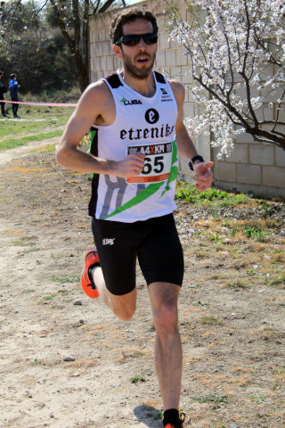 Participantes en el Campeonato Navarro de Cross Corto celebrado en Cascante