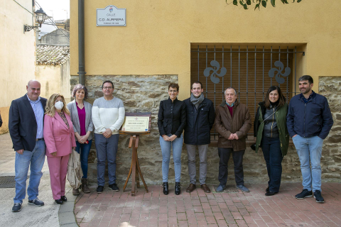 Celebración del centenario del equipo de fútbol Aurrera./