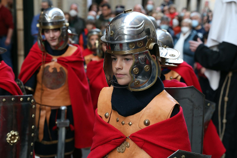 Procesión de Jueves Santo en Pamplona