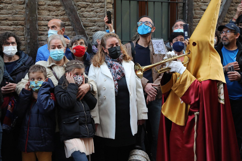 Procesión de Jueves Santo en Pamplona