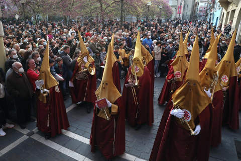 Procesión de Jueves Santo en Pamplona