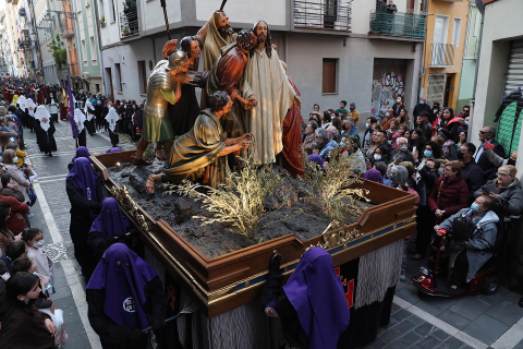 Procesión de Jueves Santo en Pamplona
