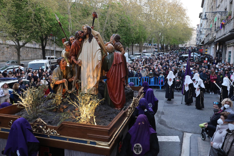 Procesión de Jueves Santo en Pamplona