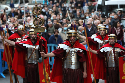 Procesión de Jueves Santo en Pamplona