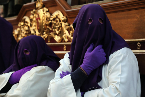 Procesión de Jueves Santo en Pamplona