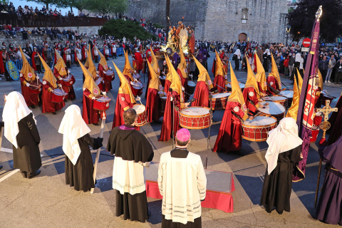 Procesión de Jueves Santo en Pamplona