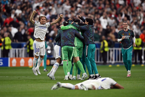 Fotos de la celebración del Real Madrid de su decimocuarta Copa de Europa.