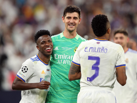 Fotos de la celebración del Real Madrid de su decimocuarta Copa de Europa.