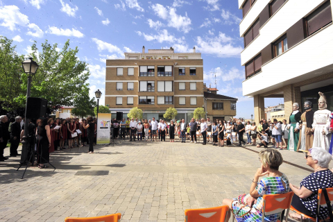 Celebración del 50 aniversario de la ikastola Garcés de los Fayos en Tafalla