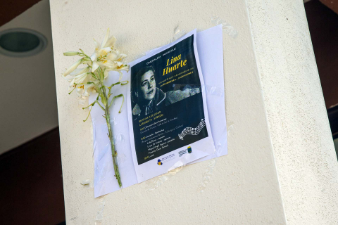 Homenaje a Lina Huarte-Mendicoa