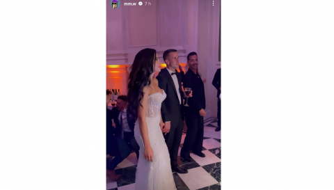 Imagen de la boda de Alex Berenguer