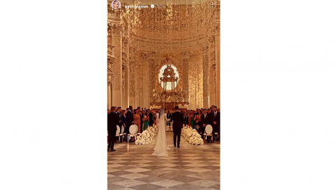 Imagen de la boda de Alex Berenguer