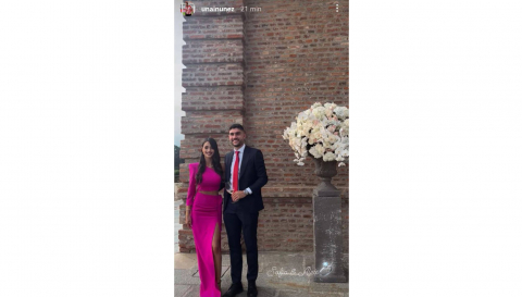 Imagen de la boda de Alex Berenguer