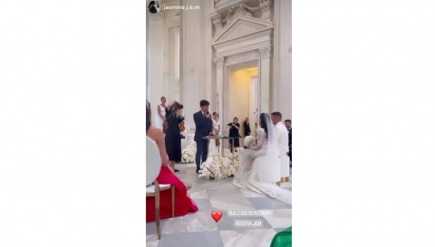 Imagen de la boda de Alex Berenguer