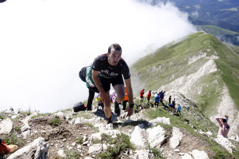 Participantes en la IX Irati Trail con subida al Orhi