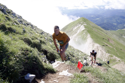 Participantes en la IX Irati Trail con subida al Orhi