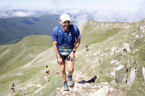 Participantes en la IX Irati Trail con subida al Orhi