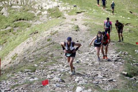 Participantes en la IX Irati Trail con subida al Orhi