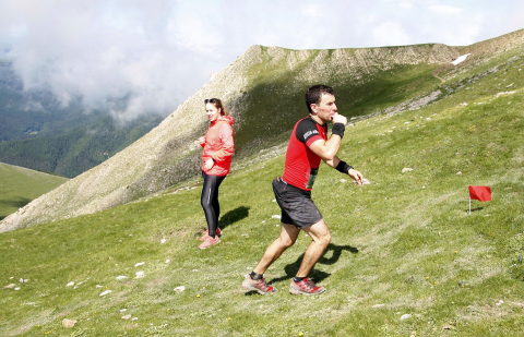 Participantes en la IX Irati Trail con subida al Orhi