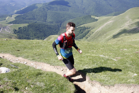 Participantes en la IX Irati Trail con subida al Orhi