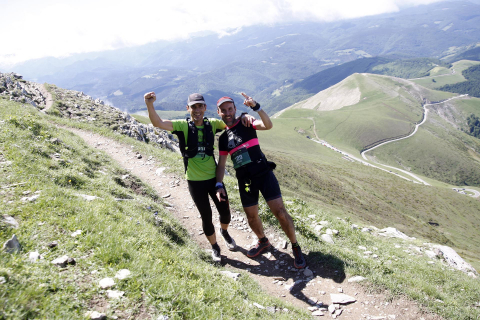 Participantes en la IX Irati Trail con subida al Orhi