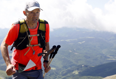 Participantes en la IX Irati Trail con subida al Orhi
