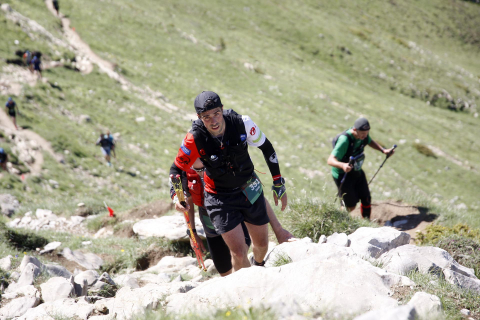 Participantes en la IX Irati Trail con subida al Orhi