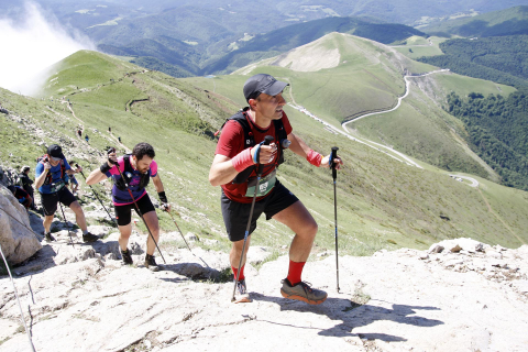 Participantes en la IX Irati Trail con subida al Orhi