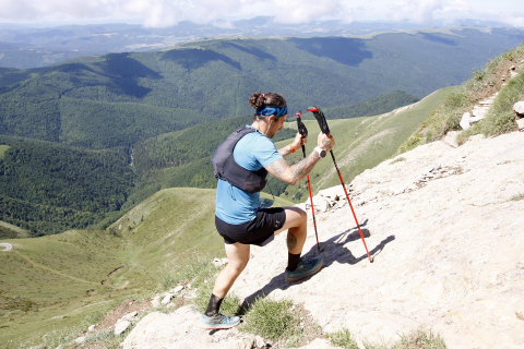 Participantes en la IX Irati Trail con subida al Orhi