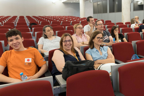 Fase regional de la Olimpiada robótica celebrada en la UPNA de Tudela
