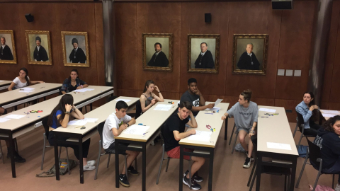 Fotos del comienzo de las pruebas de la Evaluación de Acceso a la Universidad (EvAU) en la UPNA.
