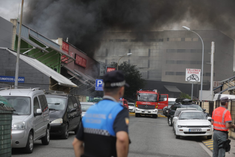 Incendio Burlada