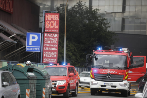 Incendio Burlada