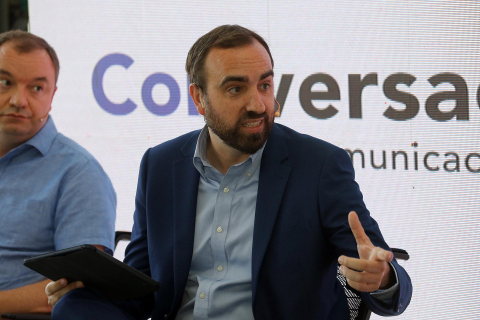 Fotos de la jornada Comversaciones Meet 2022 celebrada en las intalaciones de Diario de Navarra.