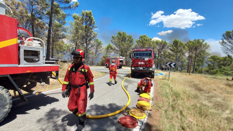 Incendio en Artazu