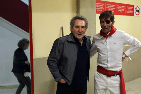 Espectáculo por el centenario de la plaza de toros de Pamplona.
