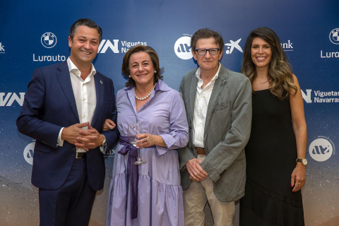 Asistentes a 'La Noche de las Empresas' organizada por BrandOK en el Hotel 3 Reyes de Pamplona