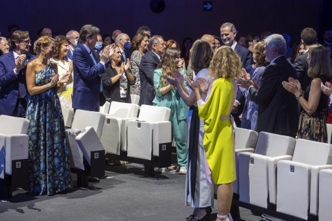La Princesa Leonor, el Rey Felipe VI, la Reina Letizia y la Infanta Sofía presiden la entrega de los Premios Fundación Princesa de Girona