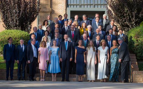 La Princesa Leonor, el Rey Felipe VI, la Reina Letizia y la Infanta Sofía presiden la entrega de los Premios Fundación Princesa de Girona