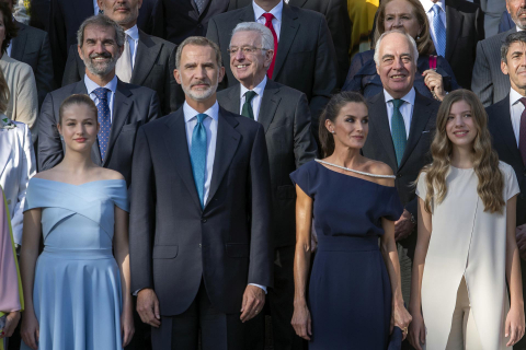 La Princesa Leonor, el Rey Felipe VI, la Reina Letizia y la Infanta Sofía presiden la entrega de los Premios Fundación Princesa de Girona
