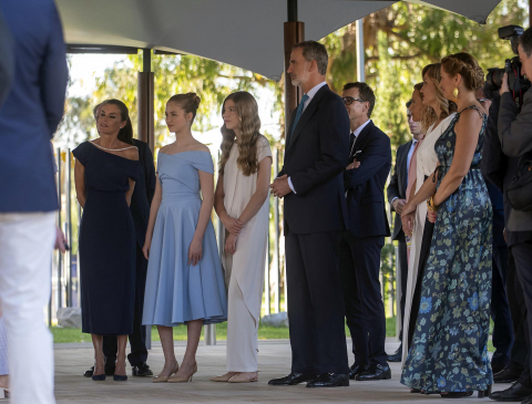 La Princesa Leonor, el Rey Felipe VI, la Reina Letizia y la Infanta Sofía presiden la entrega de los Premios Fundación Princesa de Girona