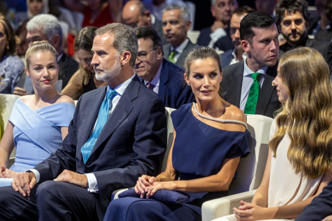 La Princesa Leonor, el Rey Felipe VI, la Reina Letizia y la Infanta Sofía presiden la entrega de los Premios Fundación Princesa de Girona